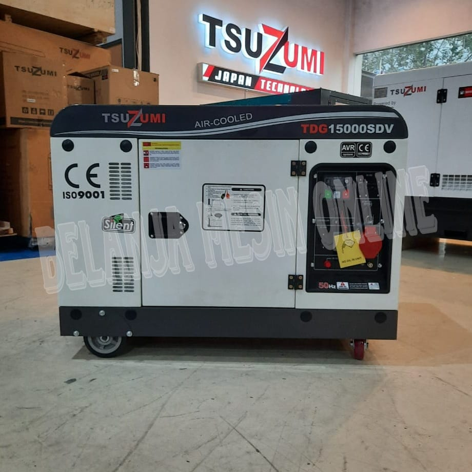 Jual Genset Silent Kva Watt Phase Tsuzumi Tdg Sdv Japan