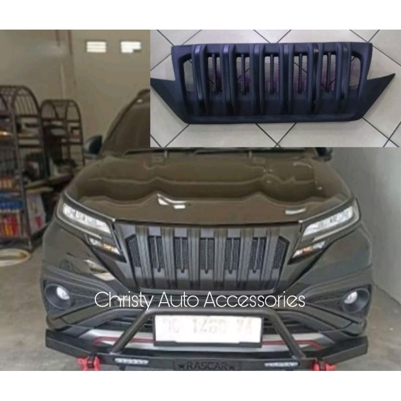 Jual Grill Apollo All New Rush Terios Full Hitam Doff