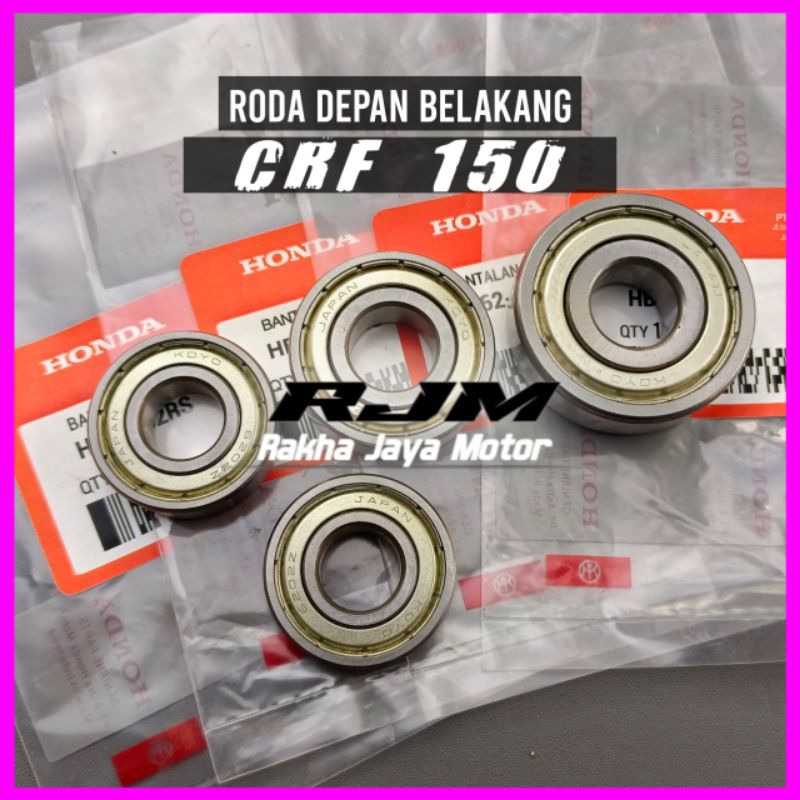 Jual BEARING RODA SET CRF 150 BEARING LAHAR LAHER LAKER KLAHAR KLAHER