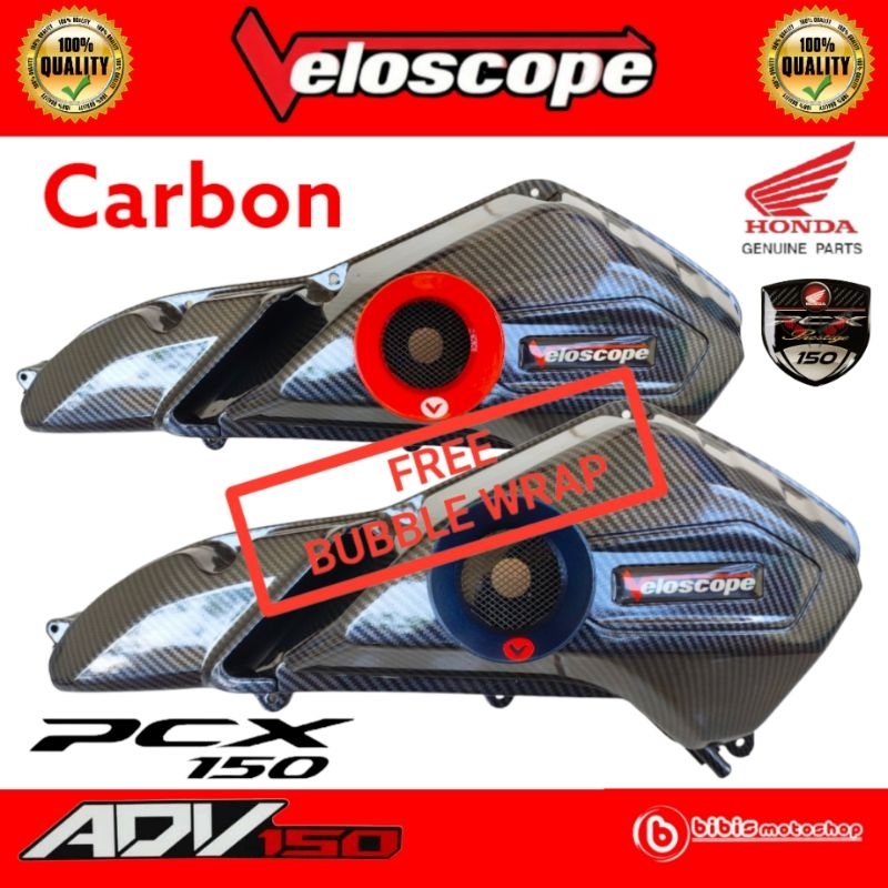 Jual Veloscope Carbon Pcx Dan Adv Cover Tutup Filter Udara