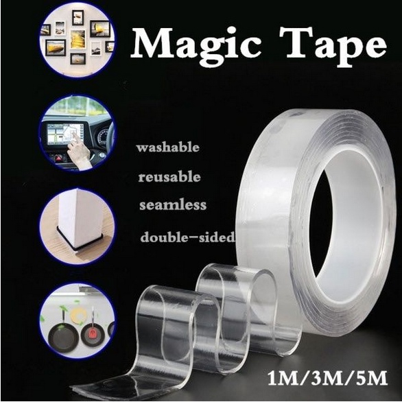 Jual Onlyone Lakban Double Tape Ajaib Bening Sisi Lem Double