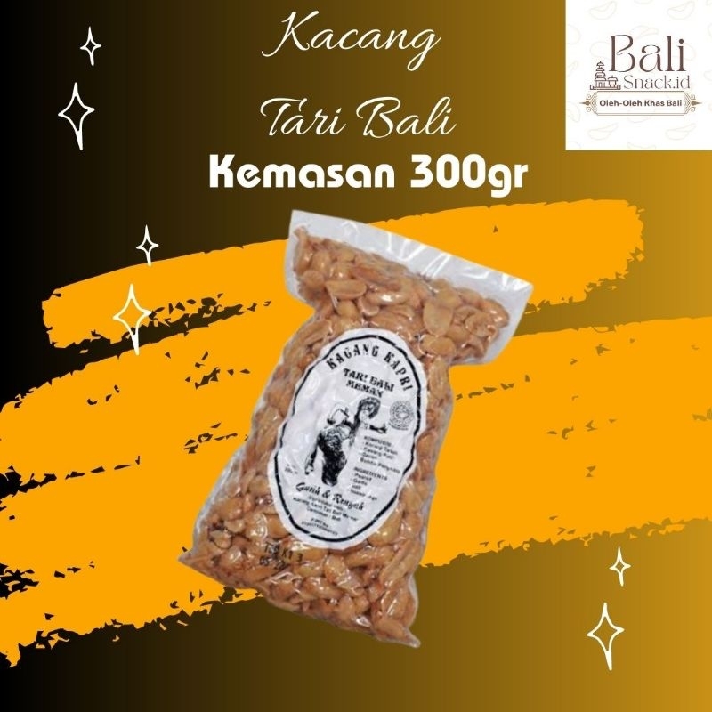 Jual Kacang Kapri Tari Bali Kemasan 300gr Vacuum Pack Cemilan Oleh Oleh