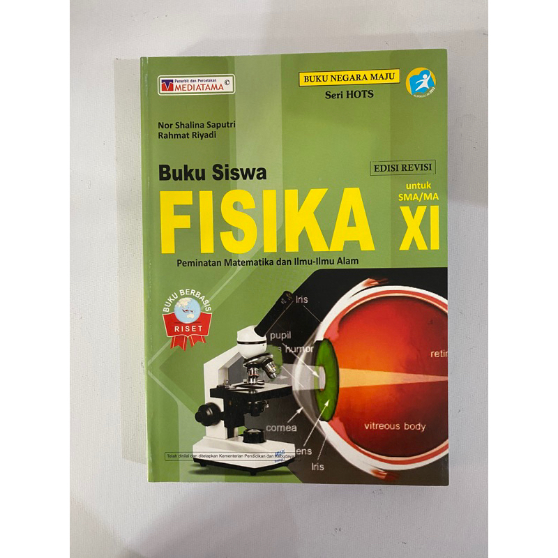 Jual Buku Siswa Fisika Kelas XI 11 SMA K13 Revisi Mediatama Shopee