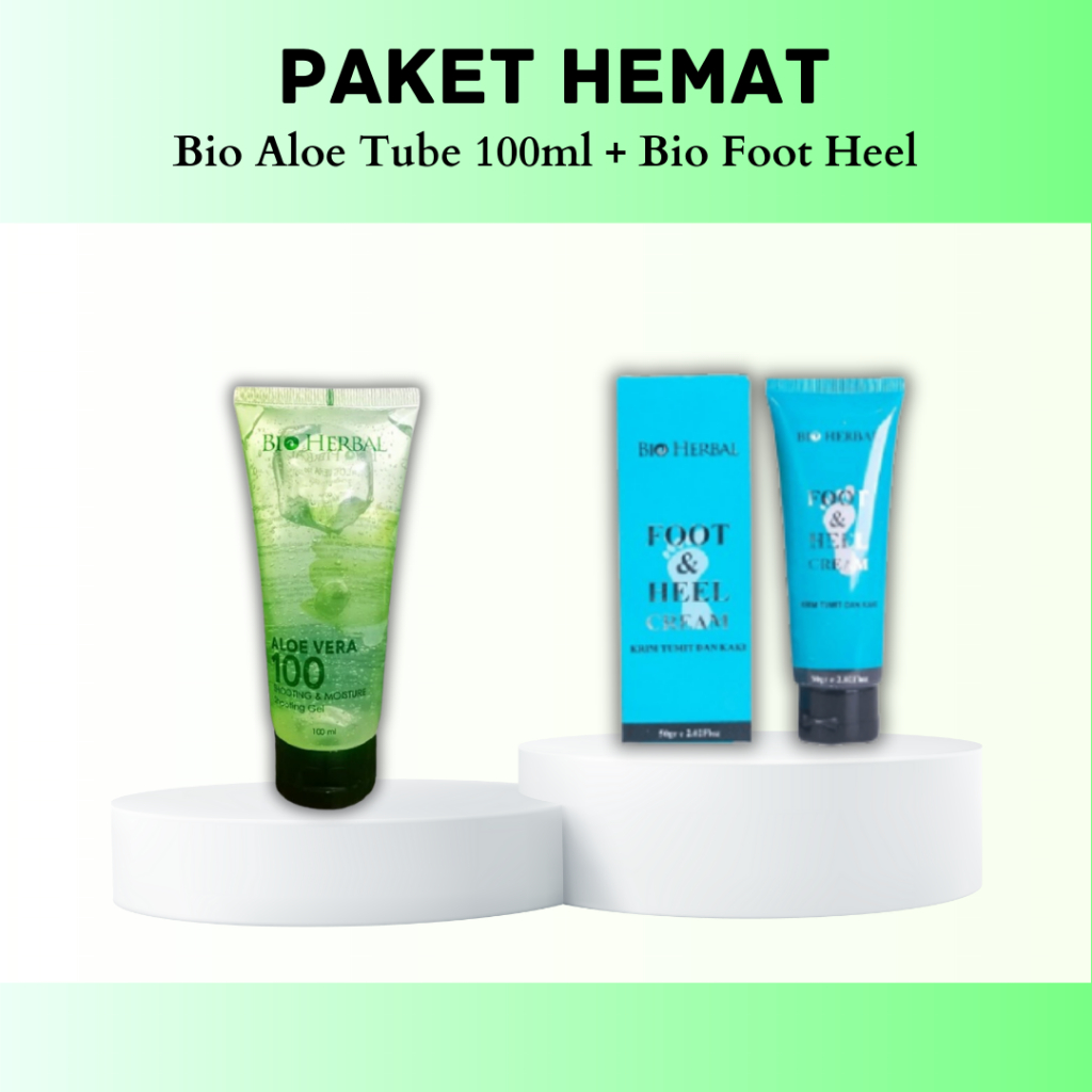 Jual Bio Herbal Aloe Vera 100ML Aloevera Gel Tube Moisturaizer Lidah