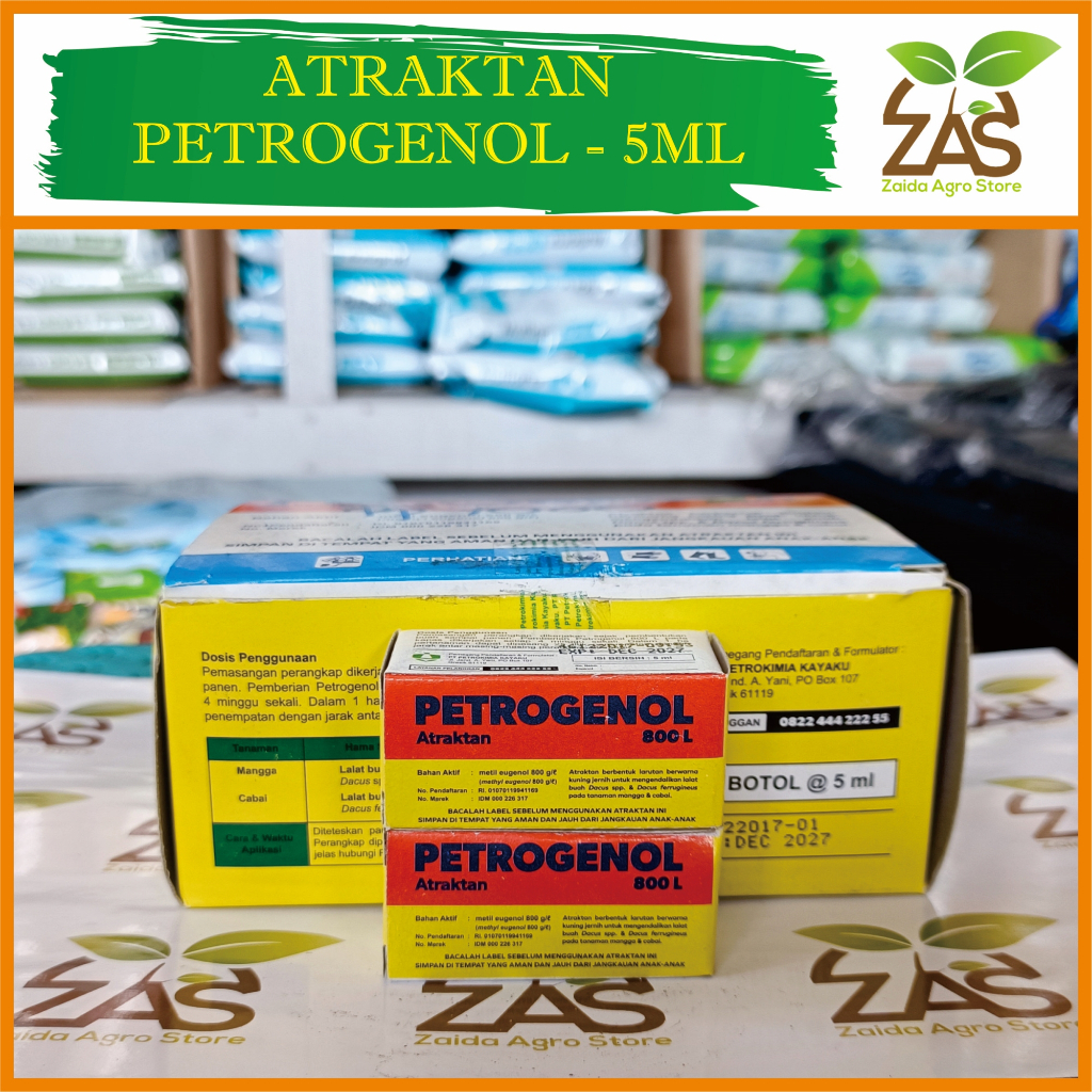 Jual PETROGENOL 800L ATRAKTAN PERANGKAP LALAT BUAH Shopee Indonesia