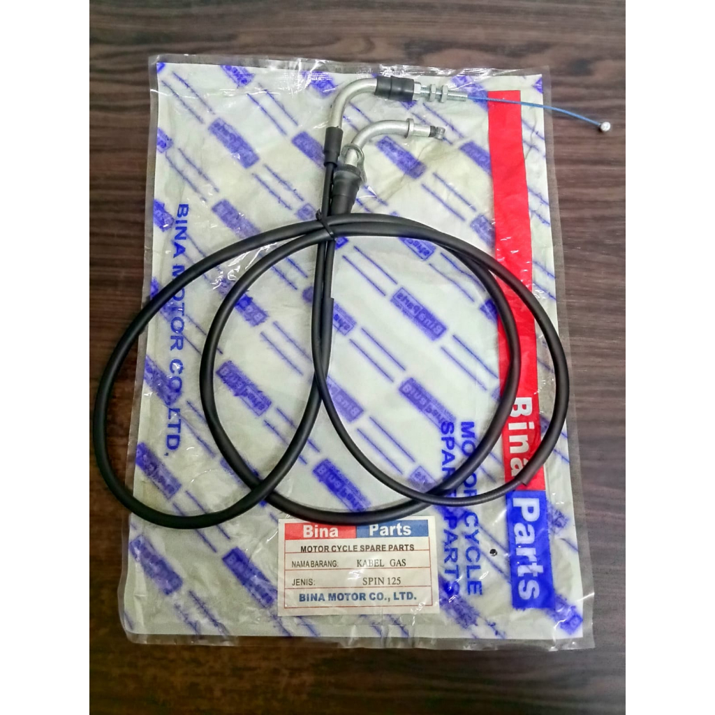 Jual KABEL TALI GAS KAZE SHOGUN 125 REVO ABSOLUTE SUPRA SPIN 125