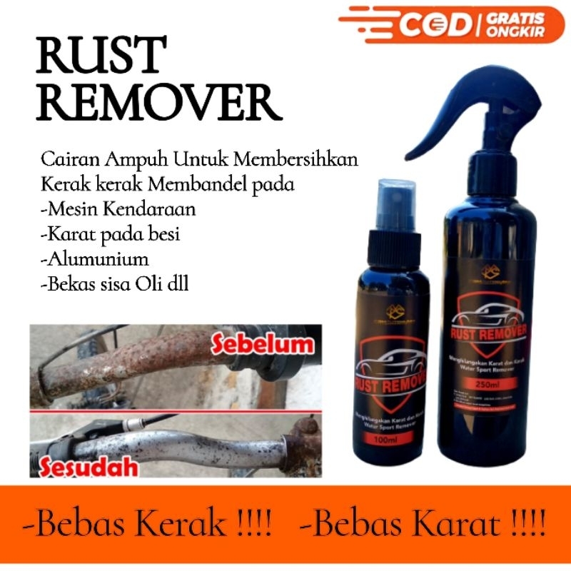 Jual Rust Remover Penghilang Kerak Karat Karat Motor Karat Besi