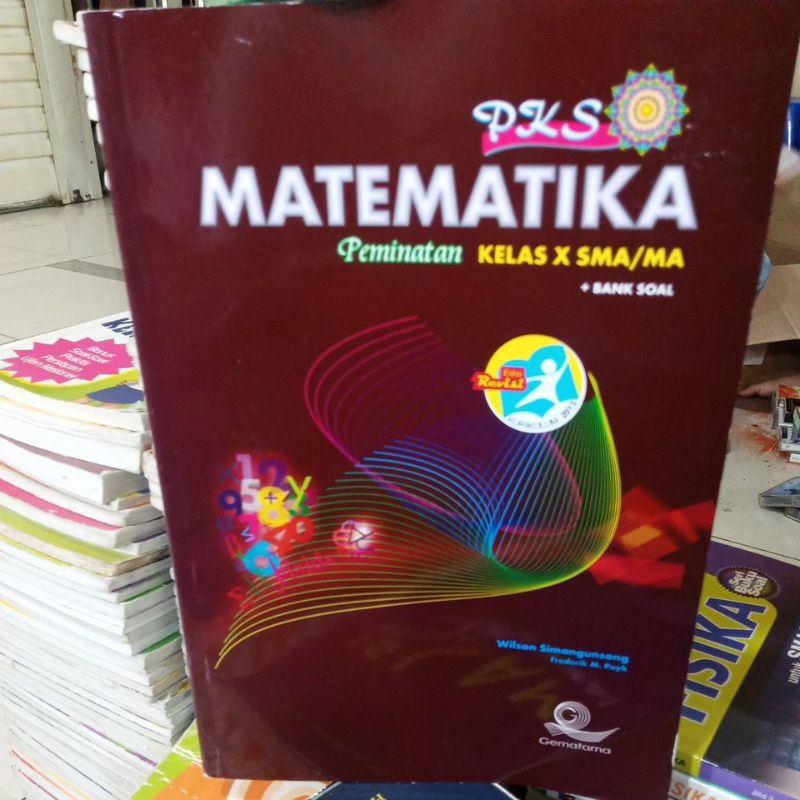 Jual BUKU MATEMATIKA PKS KELAS X SMA BANK SOAL Shopee Indonesia