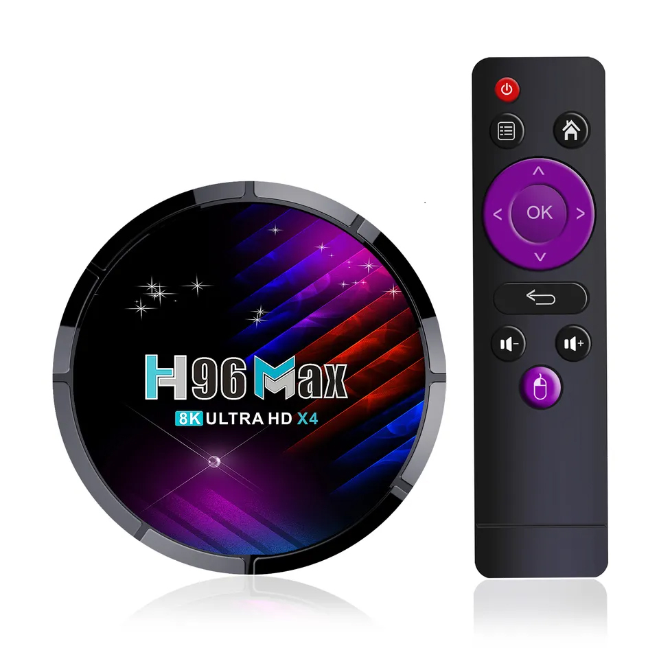 Jual TV BOX ANDROID H96 MAX X4 4 32 DAN 4 64 GB BLUETOOTH ANDROID 11