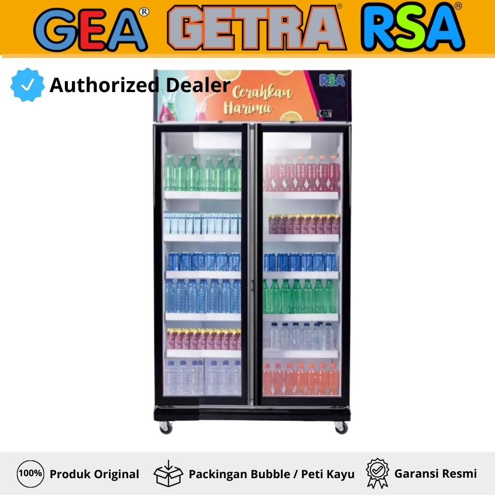 Jual Display Cooler Minuman Pintu Rsa Opal Showcase Cooler Minuman