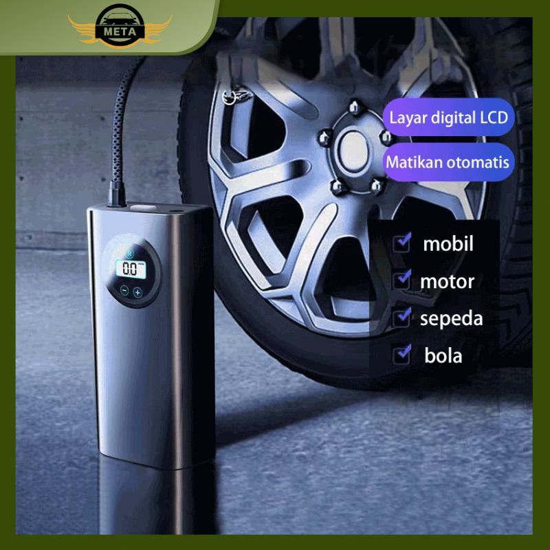 Jual Pompa Ban Electric Mobil Portabel Car Air Pump Ban Motor Pompa