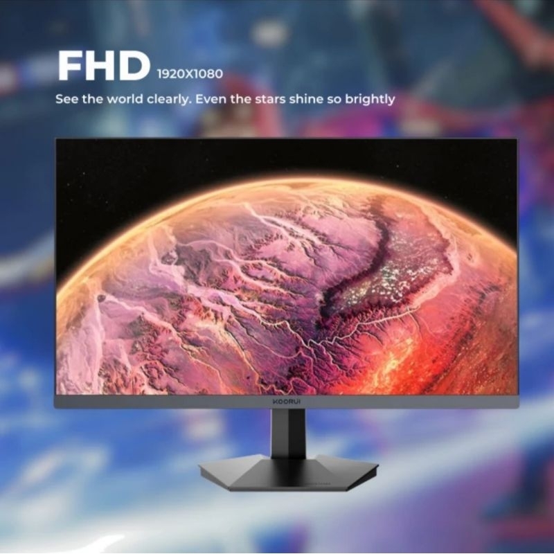 Jual Koorui E Inch Fhd Gaming Monitor Hz Ms Ips Panel Hdmi Dp