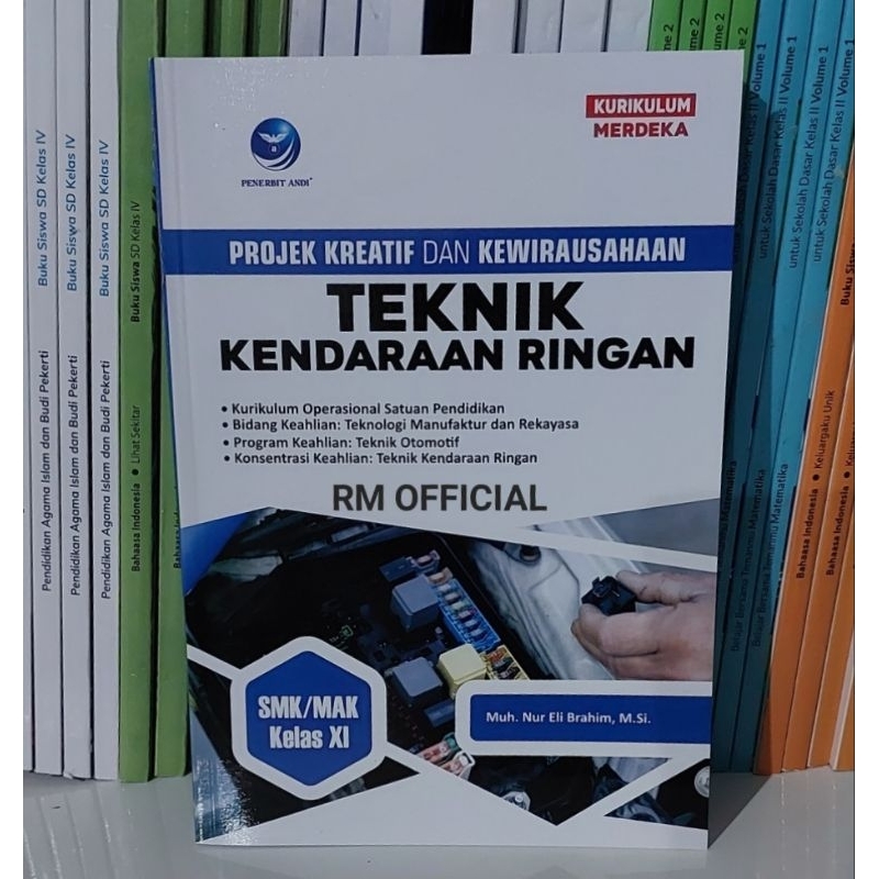 Jual Buku SMK Fase F PKK TKR Projek Kreatif Dan Kewirausahaan Teknik