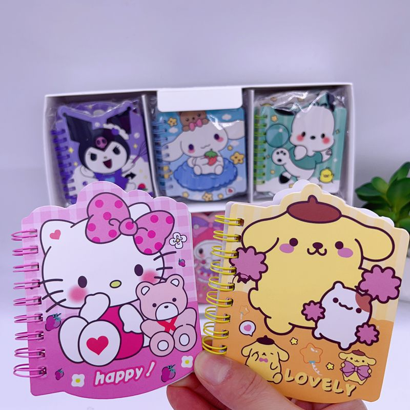 Jual Gem Mini Binder Book Sanrio Isi Warna Warni Buku Diary Kecil