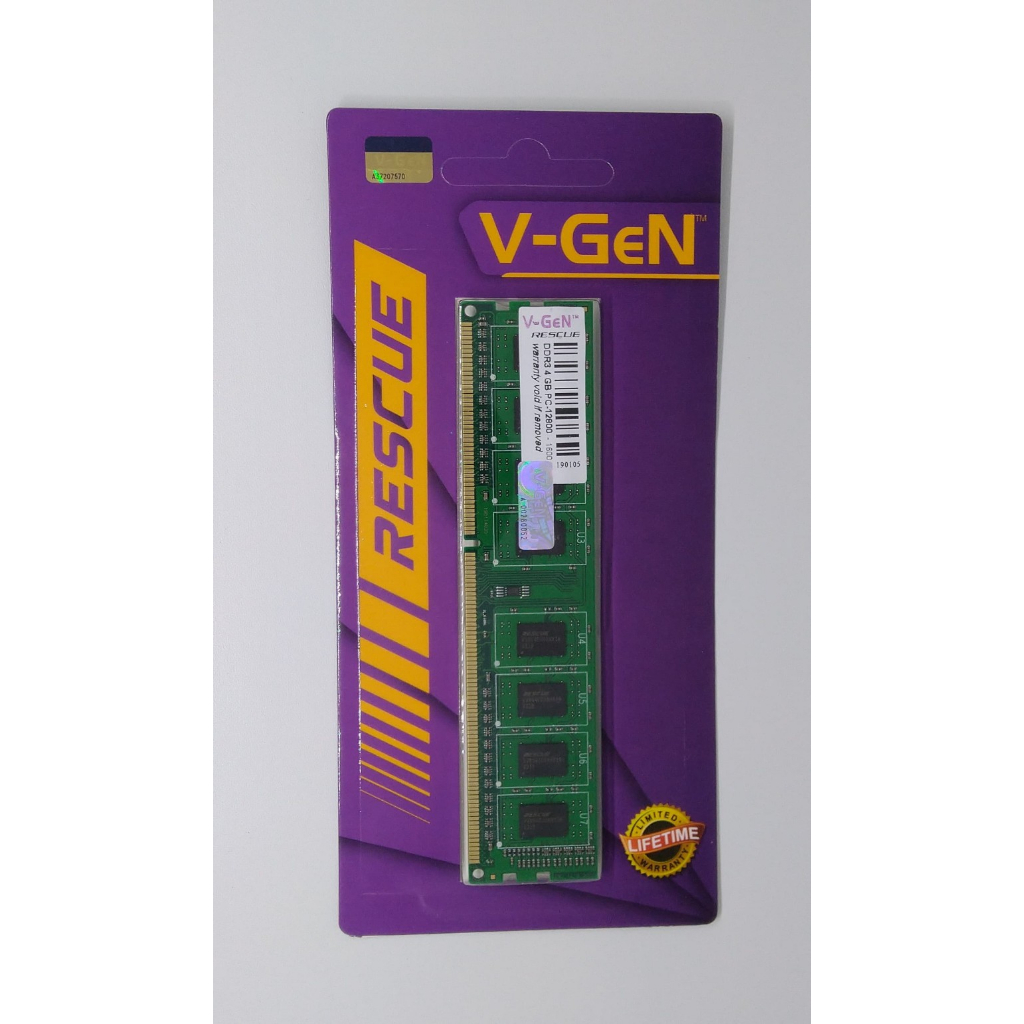 Jual Ram Ddr V Gen Rescue Gb Pc Mhz Longdimm Memory Pc