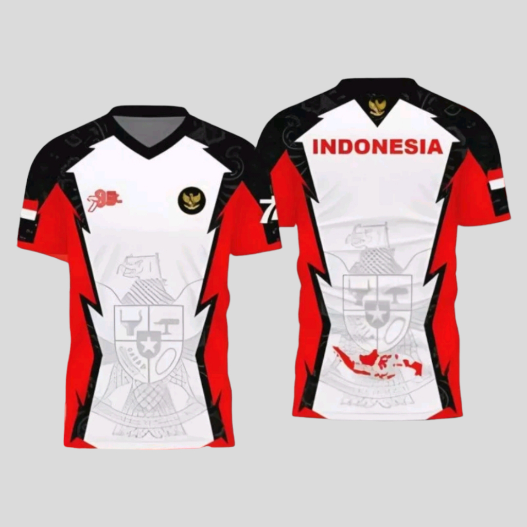 Jual Jersey Timnas Indonesia Special Kemerdekaan Fullprinting Shopee