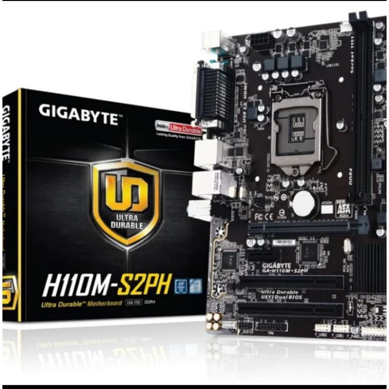 Jual Motherboard Gigabyte H M S Ph Lga Resmi Shopee Indonesia