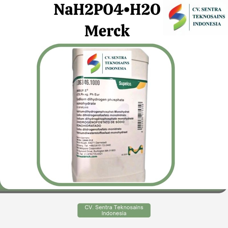 Jual Sodium Phosphate Monobasic Merck Natrium Pospat Monobasik NaH2PO4