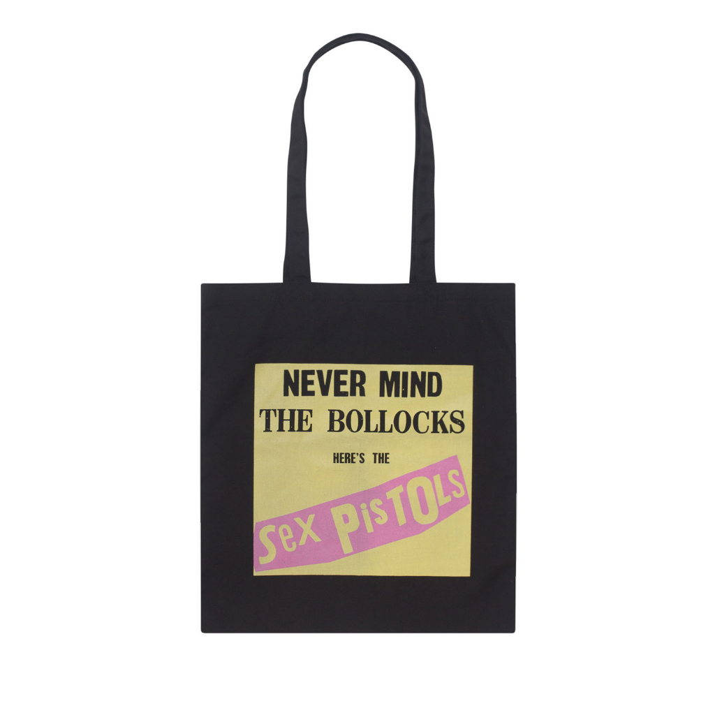 Jual Sex Pistols X Screamous Tas Tote Bag Never Mind Black Shopee Indonesia