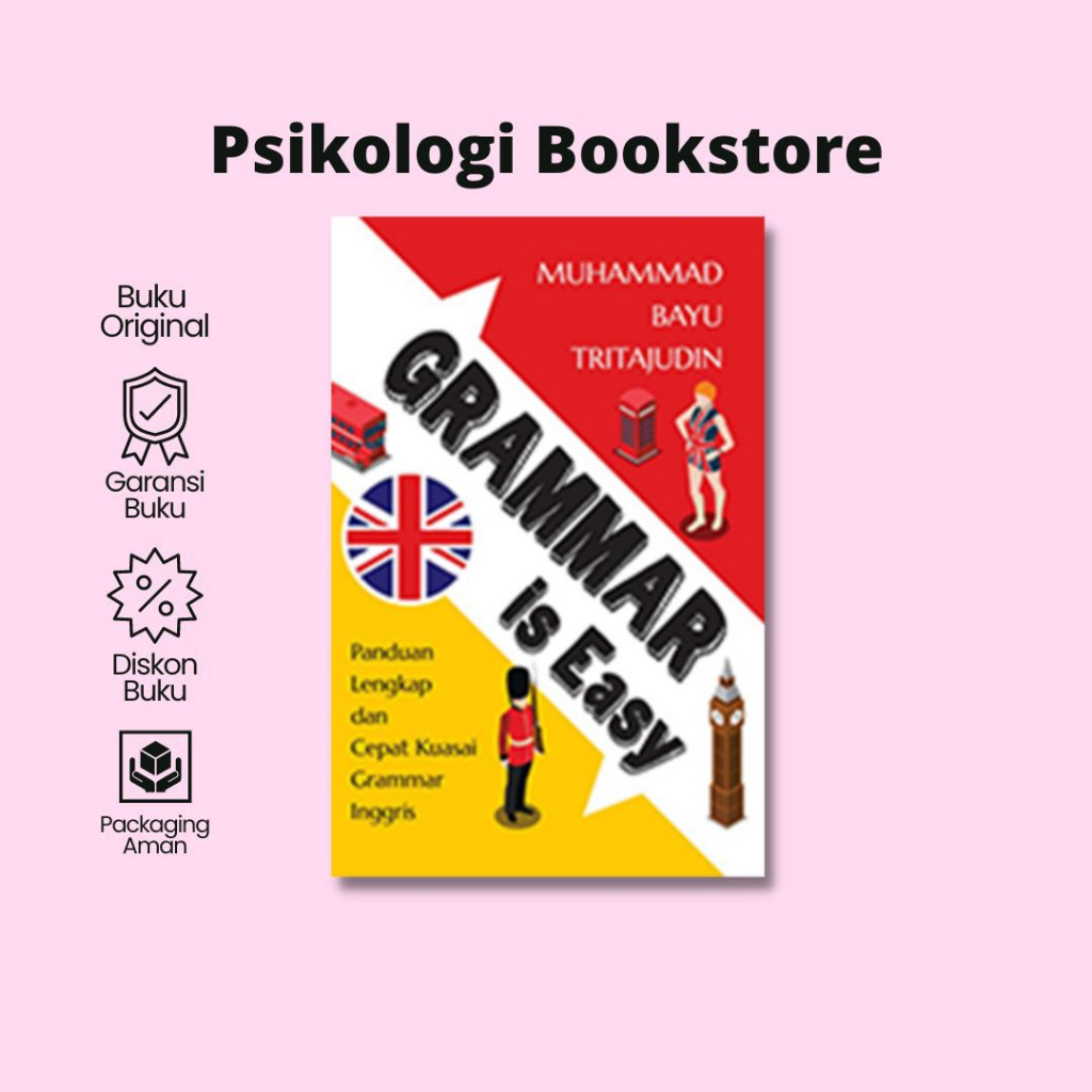 Jual Buku Grammar Is Easy Panduan Lengkap Dan Cepat Kuasai Grammar