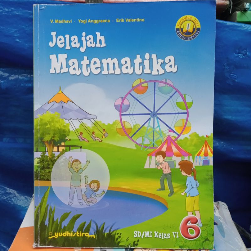 Jual Jelajah Matematika Kelas 6 SD Yudhistira K13 Revisi Shopee