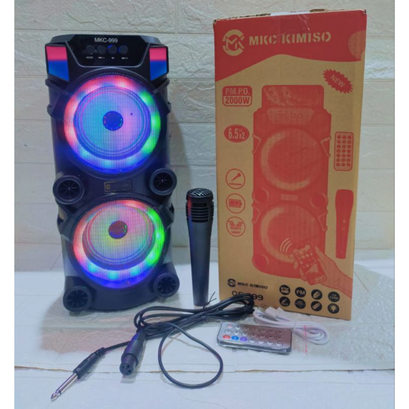 Jual Speaker Bluetooth Mkc Jbk S Mic Karaoke Shopee Indonesia