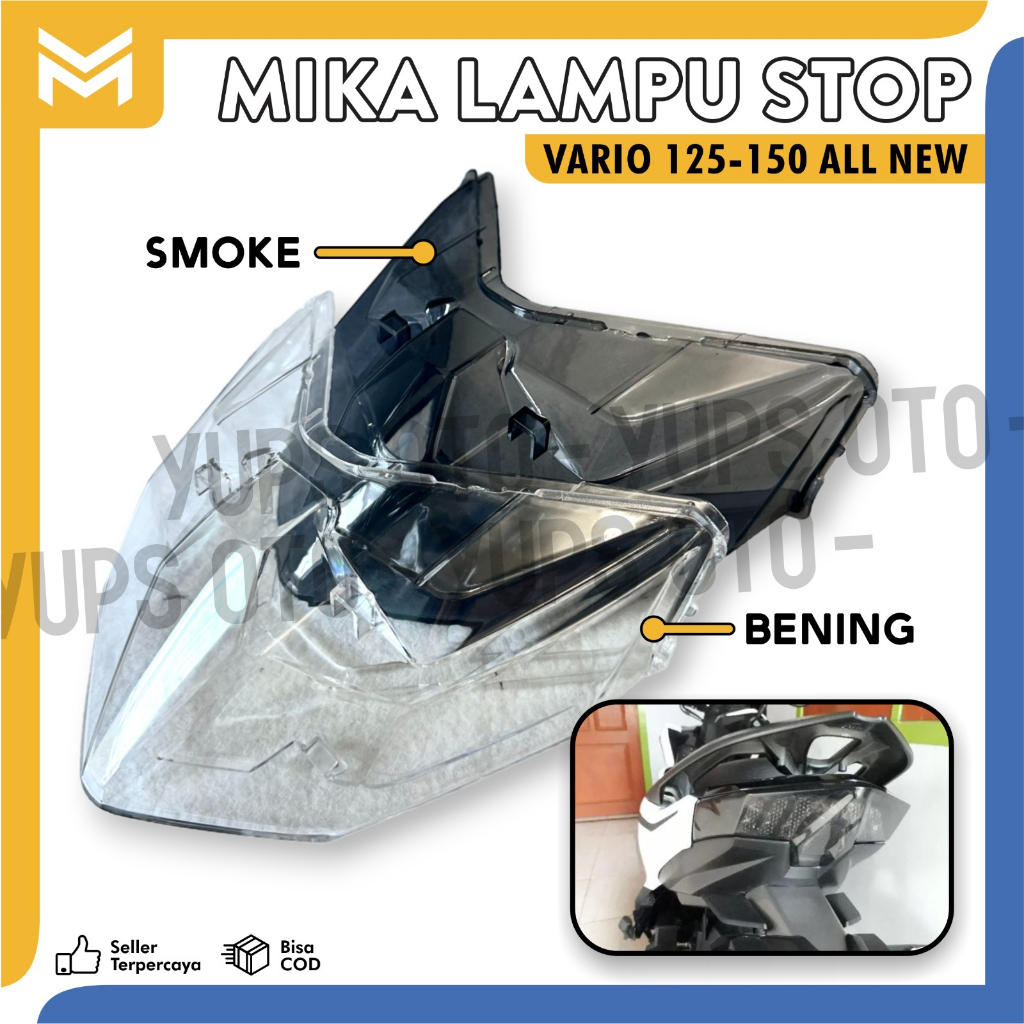 Jual Kaca Mika Lampu Stop Vario All New Cbs Iss