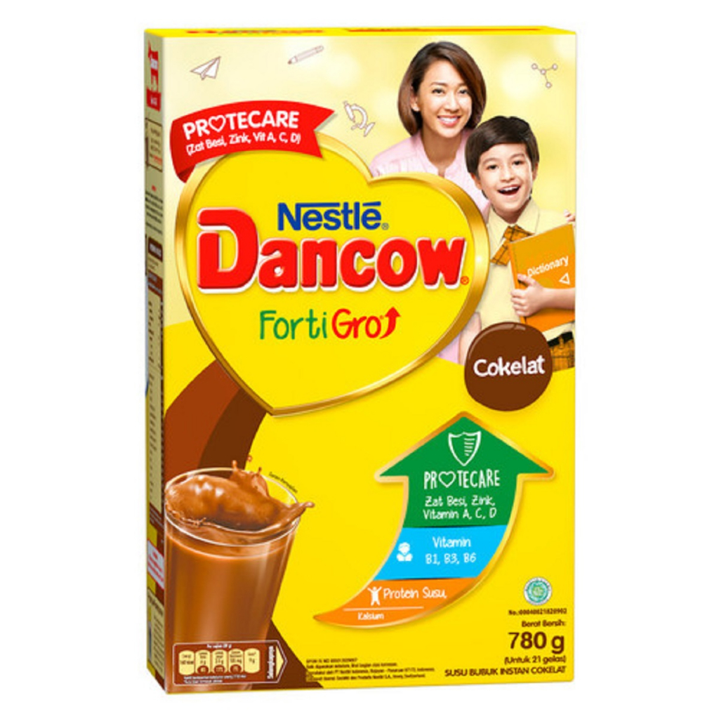 Jual Nestle DANCOW FortiGro Full Cream Instant Coklat 780gr Shopee