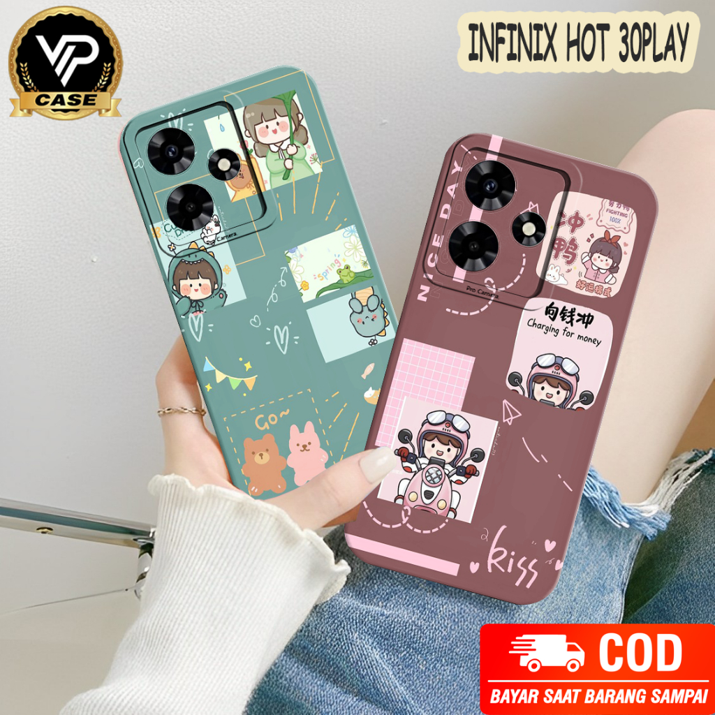 Jual S Case Infinix Hot Play G Terbaru Pelindung Belakang