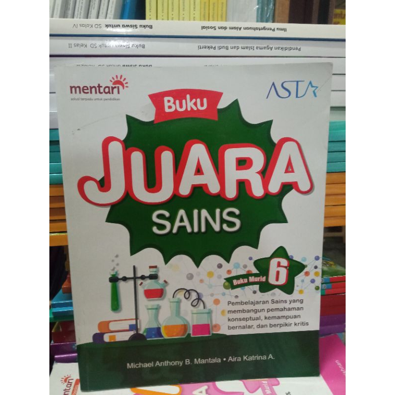 Jual BUKU JUARA SAINS UNTUK SD KELAS 6 Shopee Indonesia