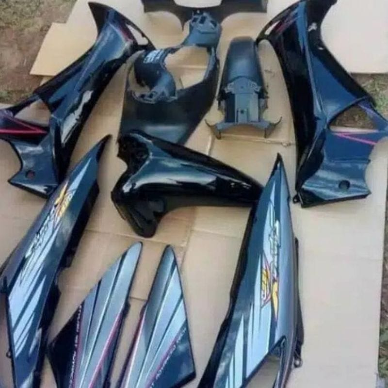 Jual Cover Body Belakang Fulset Bodi Fullset Halus Honda Supra X