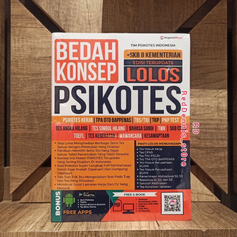 Jual Bedah Konsep Tes Psikotes Tim Psikotes Indonesia Shopee Indonesia