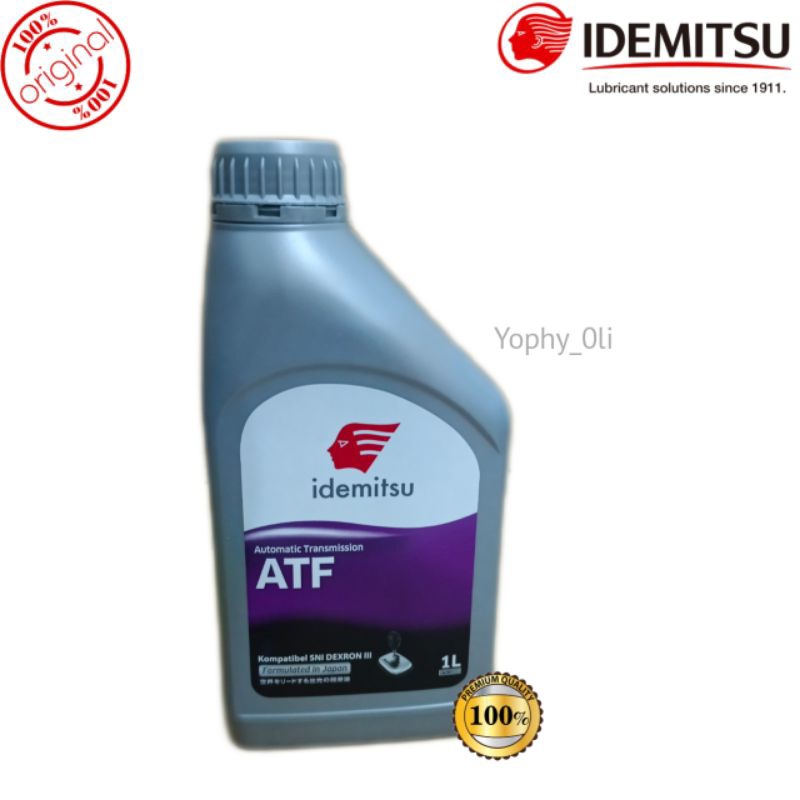 Jual Oli Idemitsu Atf Automatic Transmision Fluid L Oli Matic