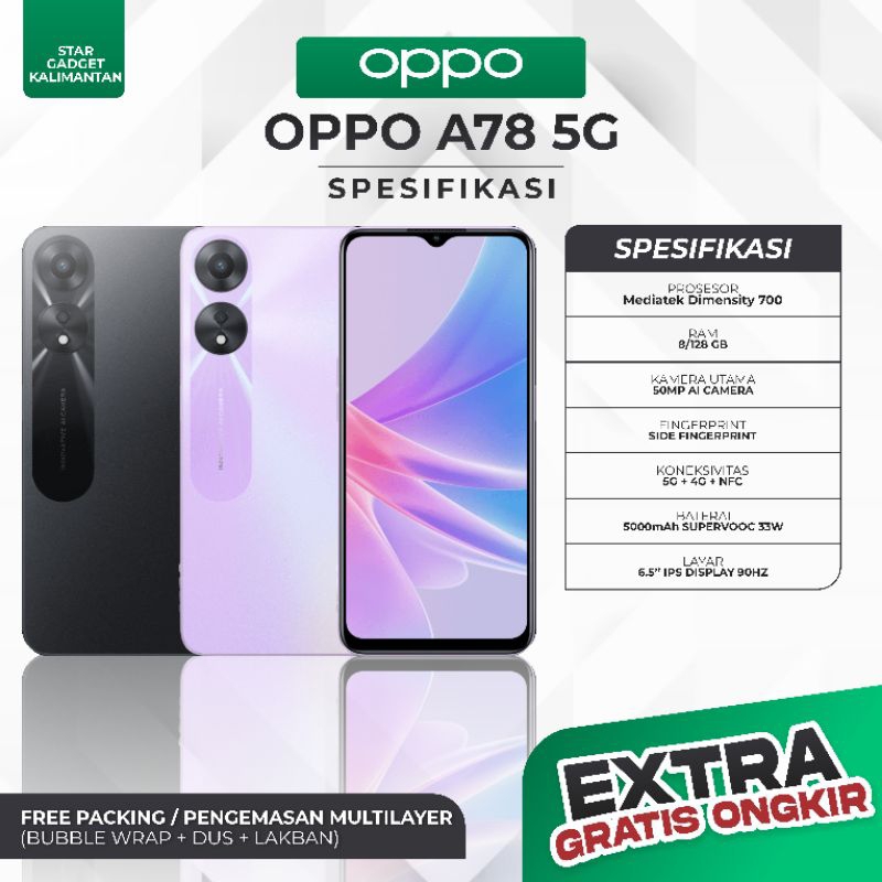 Jual Oppo A G Gb Gb Gb W Supervooc Mah Battery