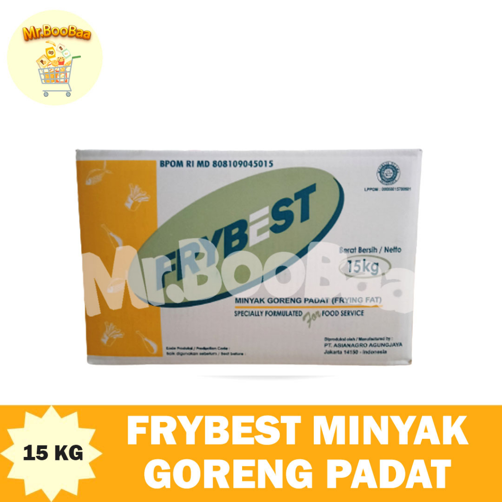 Jual Minyak Padat Minyak Beku Frying Fat Frybest Kg Shopee