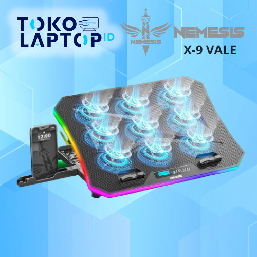 Jual Nyk Nemesis X Vale X Cooling Pad Rgb Kipas Pendingin Laptop