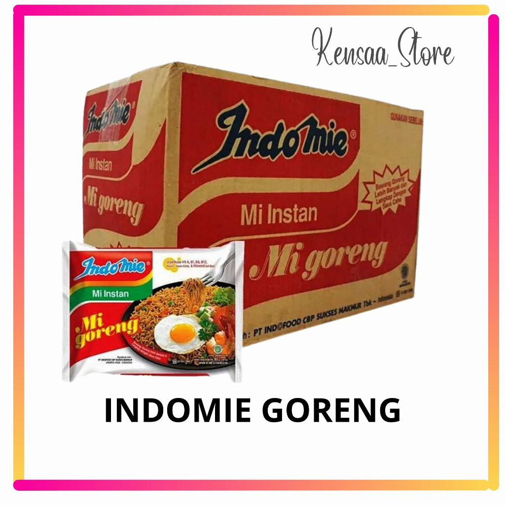 Jual Indomie Goreng Dus Isi Bungkus Shopee Indonesia