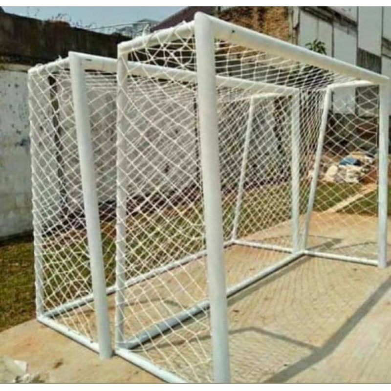 Jual Jaring Gawang Futsal 1 SET Ukuran PxL 3x2x50cm Ukuran Tali 3