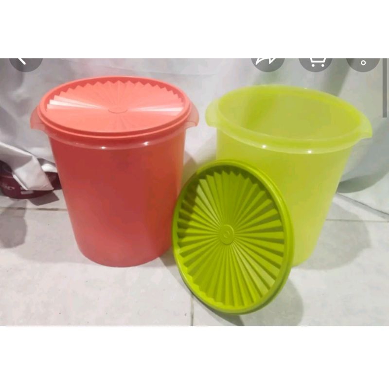 Jual Toples Kerupuk Maxi Canister Liter Tupperware Pcs Shopee