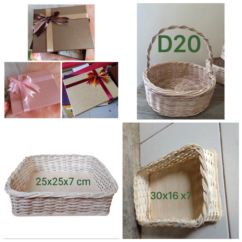 Jual Keranjang Rotan Hantaran Lamaran Hampers Shopee Indonesia