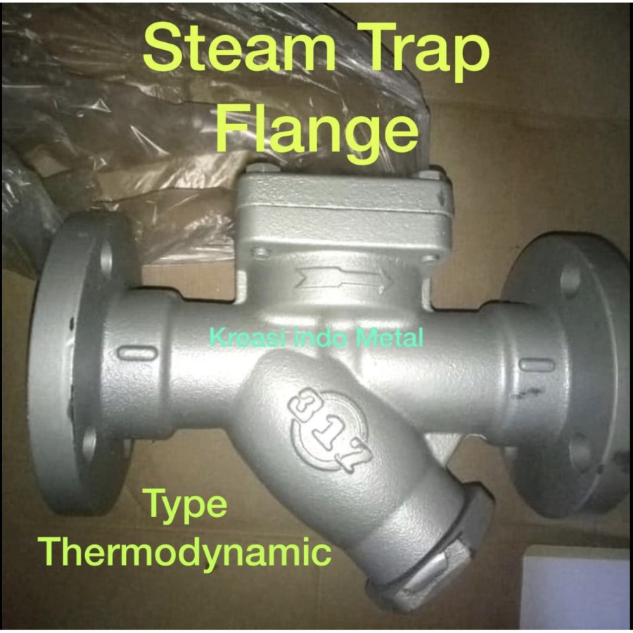 Jual 11 2 Steam Trap Flange 1 5 Thermodynamic Cast Iron Jis 10k DN40