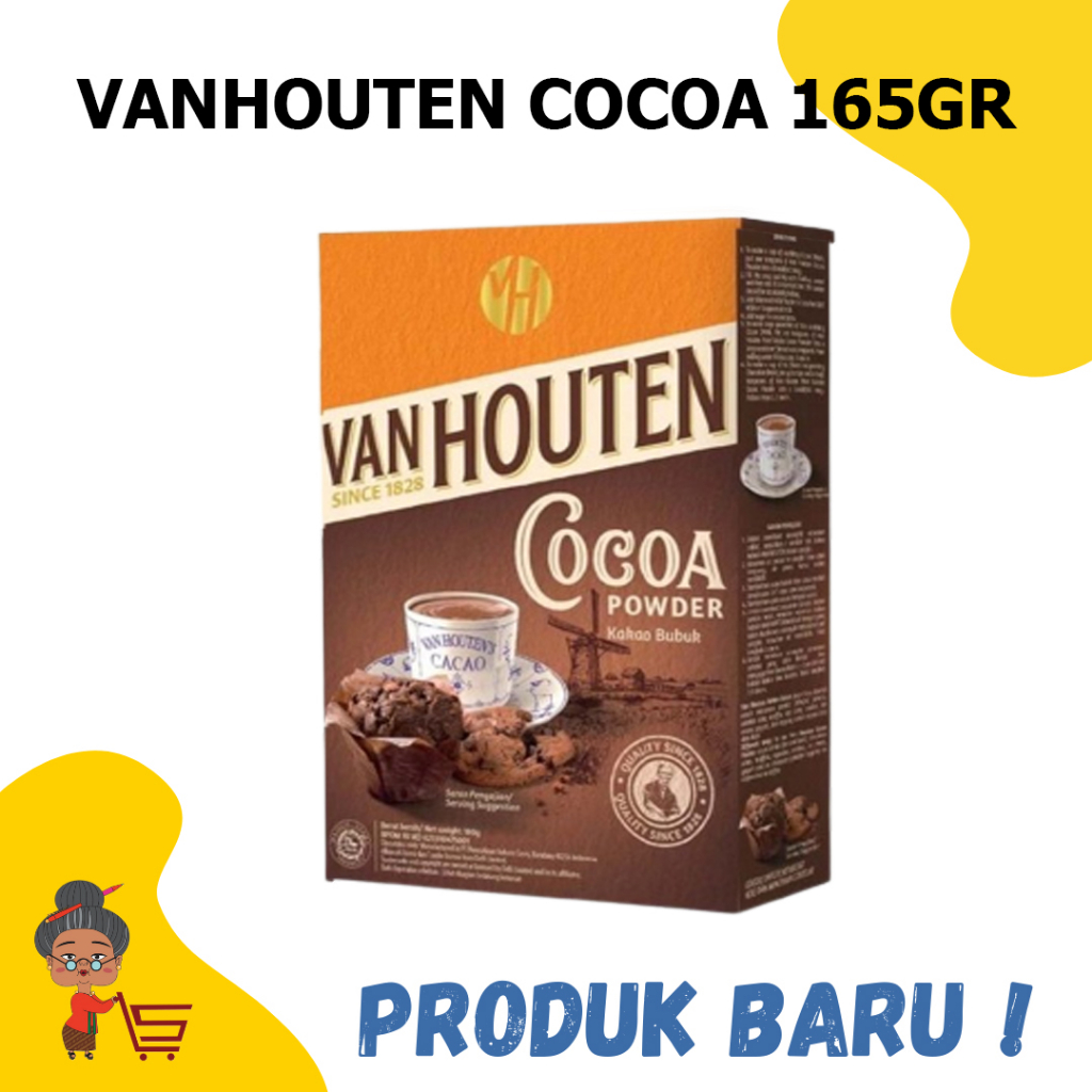 Jual Van Houten Cocoa Powder Gr Van Houten Cocoa Powder Van