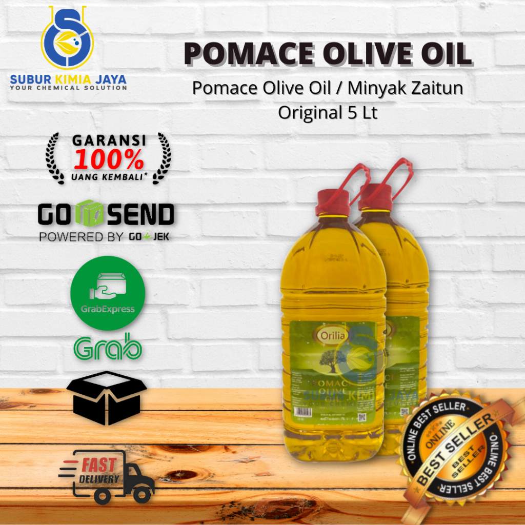 Jual Pomace Olive Oil Minyak Zaitun Pomace 5 L Shopee Indonesia