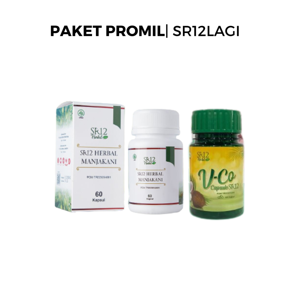 Jual Paket Promil SR12 Pejuang Garis Dua Manjakani Dan Vco Minyak