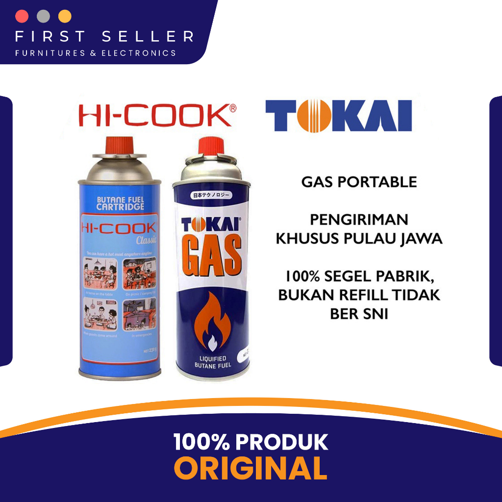 Jual HI COOK TOKAI GAS PORTABLE BUTANE GAS KOMPOR PORTABLE BUTANE