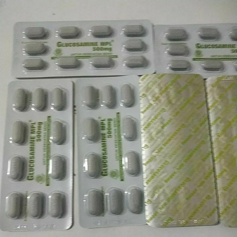 Jual Glucosamine MPL 500mg 1 Strip 10tablet Shopee Indonesia