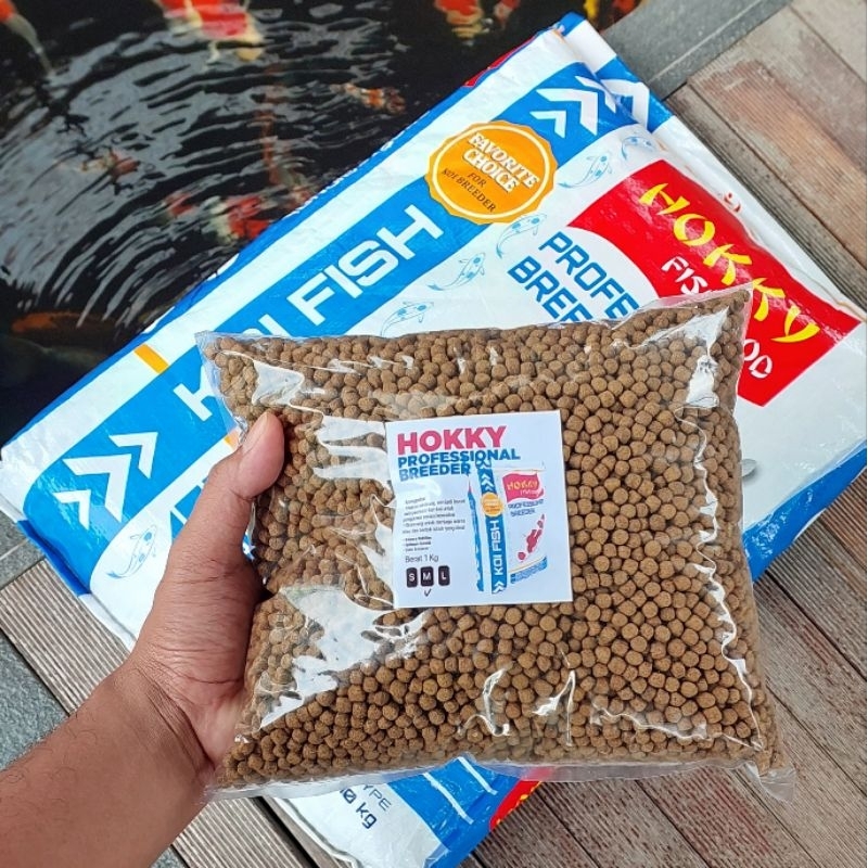 Jual Hokky Kg Breeder Pro Pakan Ikan Hias Koi Shopee Indonesia