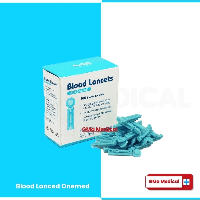 Jual Blood Lancet G Onemed Isi Pcs Shopee Indonesia