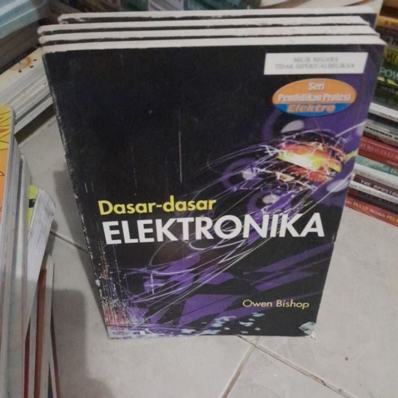 Jual Buku Dasar Dasar ELEKTRONIKA OLEH Owen Bishop Shopee Indonesia