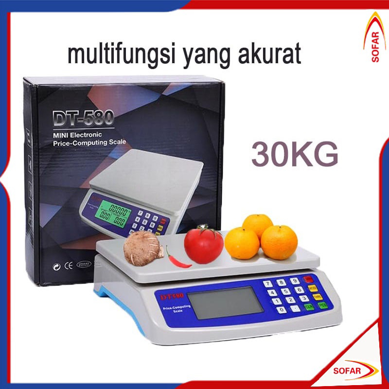 Jual Timbangan Digital 30kg Timbangan Buah Sayur Electronic Scale For